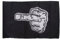 Flaggenfritze Flagge/Fahne Stinkefinger schwarz + gratis Sticker