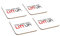 Untersetzer-Set aus Holz, mit Aufschrift Suits You Just Got Litt Up, 4-teilig