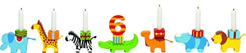 Geburtstagszug Tierkarawane von goki Kindergeburtstag Dekoration mit Palandi® Sticker