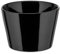 Alessi Tonale | DC03/78 B - Set di 4 Tazzei in Ceramica Stoneware, Nero