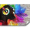 murando Fototapete selbstklebend Graffiti Affe 294x210cm Foto Tapete Tapetenfolie Möbelfolie Wandverkleidung Wandtapete Motivtapeten Bildtapete Wohnzimmer Schlafzimmer 3d Effekt Tiere Schimpanse Musik