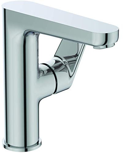 Ideal Standard - Cerafine O Miscelatore Monocomando Lavabo con comando laterale e bocca di erogazione fissa h 159mm, Cromato