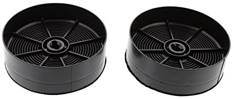 sparefixd Carbon Filters ECFB03 125mm Diameter x 2 to Fit Zanussi Cooker Hood