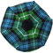 Scottish Traditional Tam o' Shatner Acryl Wolle Tammy Hut Pom Pom One Size Various Tartans Barett Balmoral Flat Kilt Bonnet Jimmy Hats Flat Cap, Ancient Lamont Tartan, L/XL
