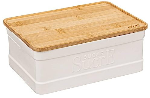 5 five simply smart Boîte à sucre morceaux naturéo en céramique blanc