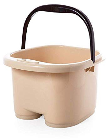 Fußbecken für Fußbad, Einweichen oder Detox-Fußbad, großer Fuß-Spa-Eimer, Fußbecken zum Einweichen von Füßen, Pediküre, Spa und Fußmassage (Farbe: A) (A), Fußbadfass Present