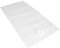 PRETYZOOM 1stk Beauty-Massage-bettlaken Bettwäsche Polyester (Polyester) Spa Bettdecke Weiß