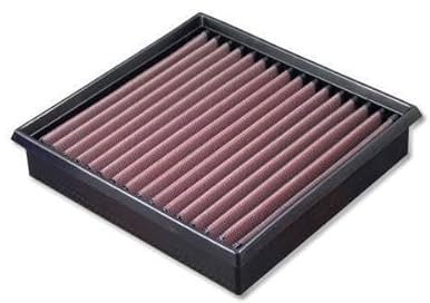 DNA Filtro aria ad alte prestazioni compatibile per Fiat Punto 1.4L D (10-12) con guarnizione EVA, efficienza filtrante 98-99% e flusso d'aria aumentato del 54,28% PN: P-OP16S09-01
