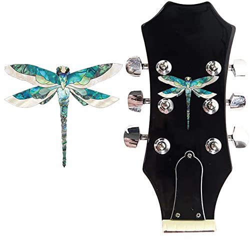 Fituenly Gitarrenhals-griffbrett-Aufkleber, Gitarrenkopfplatten-abziehbilder, DIY-Inlay-Aufkleber, Markierungen Für Akustikgitarre, E-Gitarre