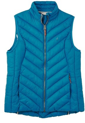 LightHouse Womens Laurel Warm Gilet - Ladies Lightweight Padded Sleeveless Vest - Teal - 12