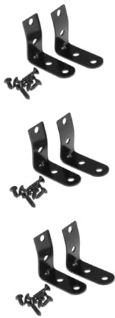 iplusmile 3pcs Box Car Glove Box Hinge Repair Kit Replacement Diy Hinge Brackets for Material