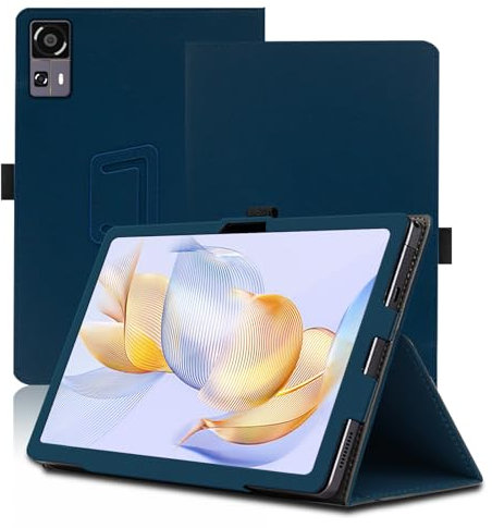 Case for Acer Gadget E10 ETPad 10.95 inch, Acer Gadget E10 ETPad Tablet Case, Folding Stand Protective Cover with Pencil Holder and Wrist Strap, Full Protection. (Blue)