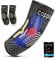 Lusenone Kupfer Ellenbogenbandage - Kompression Ellenbogen Bandage Herren & Damen - Tennisarm Bandage Ellenbogen für Golferarm, Sehnenentzündung, Sport, Arthritis, Ellbogen Bandage Elbow Support(xl)