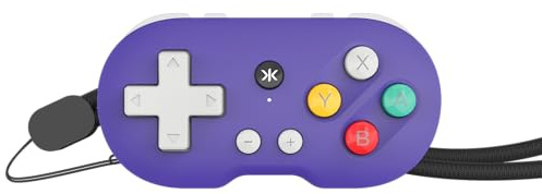 CRKD ATOM Porte-clés de collection pour Nintendo Switch, PC, Mac, Mobile et Smart TV (violet rétro)