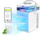 Aire Acondicionado Portátil, 800ML Mini Enfriador de Aire Portátil con Control de Aplicación, 5 en 1 USB Recargable con 6 Cajas de Hielo, Enfriador de Aire Portátil Interior