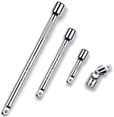 reamhome Lot de 4 rallonges de 3/8, 3/8 avec rallonges de 3, 6 et 25,4 cm