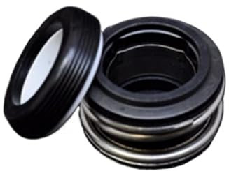 Dichtungsteil for Gleitringdichtungen von Wasserpumpen, passend for Wellendurchmesser 3/8 Zoll, 1/2 Zoll, 5/8 Zoll, 3/4 Zoll, 1 Zoll, Keramik-/Kohlering, Gleitringdichtung for Wellendichtring for Wass