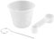 Ensemble d'accessoires de cuisson ergonomiques - Cuillère à mesurer avec dissolvant de pâte antidérapant pour machine à pain de cuisine, machine à pain et cuillère à mesurer