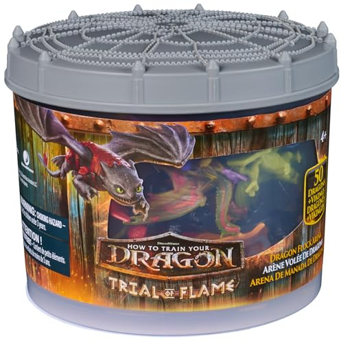 Dreamworks Dragons Dragon Flock Arena, 50 Collectible Figures