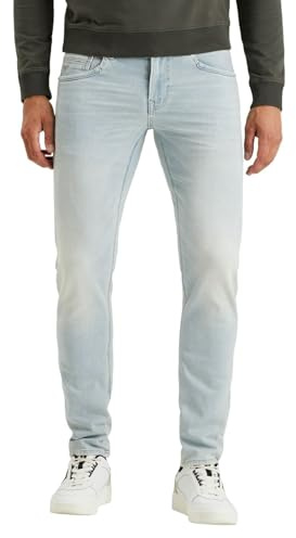 PME Legend Herren Jeans TAILWHEEL - Low Waist - Slim Fit - Grau Blau W29-W40