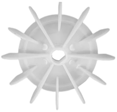 15mm/0.59in Motor Fan Blade, Plastic Impeller Air Compressor Motor Fan Blade Air Tool Accessories for DIY Repair