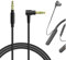 GEEKRIA QuickFit Audiokabel kompatibel mit Sony WI-1000XM2 WH-XB910N WH-XB900N WH-1000XM5 WH-1000XM4 WH-1000XM3 WH-H910N WH-H900N WH-CH710N Kabel, 3. 5 mm Aux R. Ersatz-Stereo-Kabel (1,2 m)