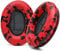 Almohadillas de Repuesto WC Wicked Cushions compatibles con los Auriculares Bose QuietComfort 35 (QC35) y QuietComfort 35ii (QC35ii) y Otros - Mayor Comodidad y Durabilidad | (Camuflaje Rojo)