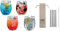 RIEDEL Mixing Tonic Vorteilsset 5515/90 Longdrink Gin Tonic + Gratis 4er Set EKM Living Edelstahl Trinkhalme Silber