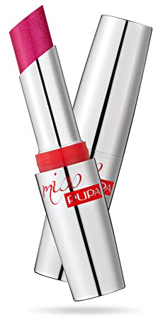 Pupa Milano Miss Milano Starlight Ultradünner Lippenstift, halbtransparente Farbe und Mikroperlen, Balmy Textur, außergewöhnliche Ausstrahlung, passt sanft zu den Lippen, 706 Pretty Elizabeth, 25 g