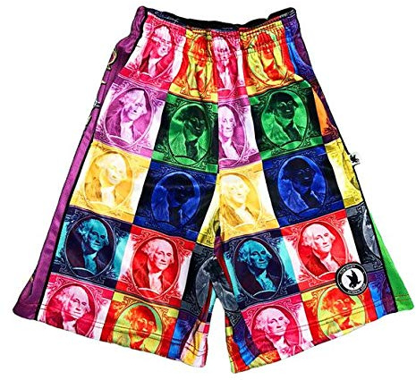Flow Society Cash Flow Boys Lacrosse Shorts - LAX - Lacrosse - Kids Athletic - Basketball - Baseball - Hockey - Football Multi