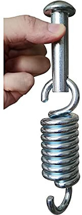 Worth the Money Heavy Duty Hammock Chair Ultimate Hanging Kit Hammock Pin Plug for Hanging Basket Chairs and Porch Swings Suspension Hooks (Pin+Spring)