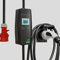 HiEVcar Typ 2 Ladekabel 11KW 6A-16A EV Ladegerät 3 Phasig 11kw Typ 2 Elektroauto Ladekabel für Typ 2 Elektrofahrzeuge, 8A-16A Einstellbar 11KW Stecker CEE Power 16A 5M EV Ladekabel