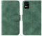 GOGME Leder Hülle für ZTE Blade A31, Premium PU/TPU Folio Schutzhülle Handyhülle, Flip Case Cover Klapphülle mit Standfunktion & Kartensteckplätzen, Grün