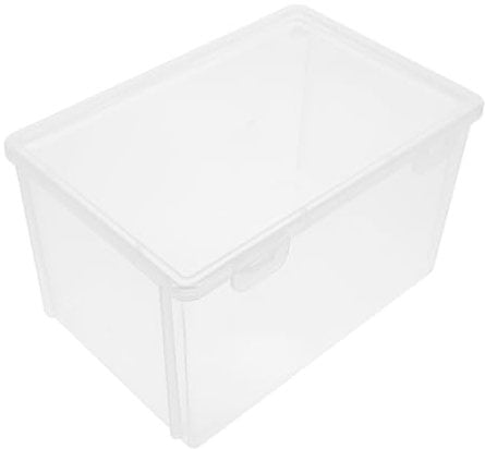 DOITOOL Airtight Bread Bins : Clear Box, Plastic Container, Storage Bin, Keeper with Lid, Pastry Sandwich Holder Case for Countertop Kitchen for Homemade Bread, Toast, Bagel, Donut and Cookies