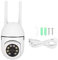 WIFI Security Camera, 1080P 360° View Home Camera Smart Motion Tracking Two-Way Audio Night View Outdoor Camera