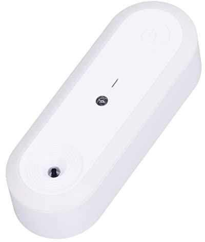 Purificador de Aire Enchufable, Mini Purificador de Aire Enchufable de Iones Negativos de Liberación Blanca para Dormitorio (Enchufe de la UE)