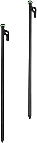 JORAsa Tipi für den Außenbereich, 2 Stück, Metallzelt, Stahl, Zeltpfähle, Gartensicherungsheringe, Hundezaunpfähle, Pfahl, Stahlzelt, Außenpfähle