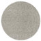 HomebyHome Teppich Wohnzimmer 120 cm Rund Beige Einfarbig Meliert Design - Schlafzimmer Teppich Kurzflor Extra Weich Pflegeleicht Teppiche Waschbar für Küche Esszimmer - Carpet Living Room