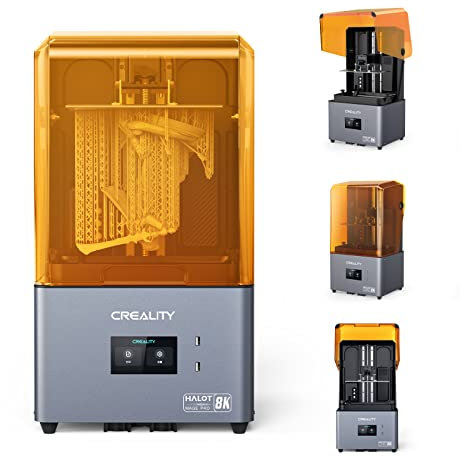 Creality HALOT-MAGE Pro Resin 3D Printer 170mm/h Hyper-Speed 8K Resin Printing 10.3 LCD Screen 228 * 128 * 230mm Large Build Volume Game-Changing Smart Resin Pump