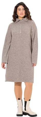 Ulla Popken Damen Midikleid