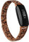 Metallbänder kompatibel mit Fitbit Inspire 2/HR, Armband, Mesh-Armband, Ersatzband, Leopardenmuster
