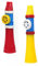 Kazoo für Erwachsene, Kazoos Saxophon mit Schlüsselband Leicht zu erlernende Instrumente, Upgraded Kazoo Musikinstrument Great Sound für Alle Altersgruppen Professional Geschenk (rot+gelb)