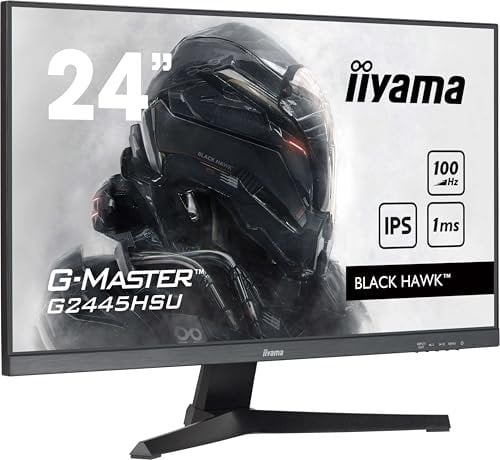 iiyama Black Hawk G-Master G2445HSU-B2 23.8 LED IPS FullHD 100Hz Freesync