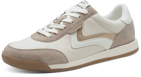 Tamaris Women's Damen Sneaker Low 1-23665-45, Ivory, 4 UK