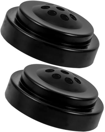 CIYODO 2 Stücke Fahnen Pole Basis Schreibtisch Fahnen 8 Löcher Tisch Tragbare Fahnenmast Hardware