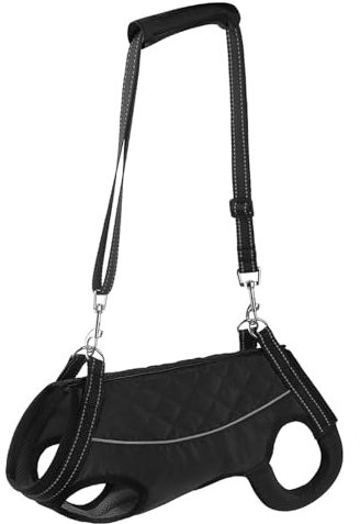 Gsrhzd Tragehilfe Hund, Atmungsaktive Komfortabele Hunde Tragehilfe, Tragbares Leichtes Tragegeschirr Hund für Ältere Verletzte Hunde, L