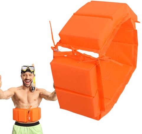 Aqua Jogger Gürtel, Schwimmgürtel, wasserdicht, verstellbare Rückenschwimmhilfe für Erwachsene, Anfänger, Pool-Trainingsgeräte für Damen und Herren