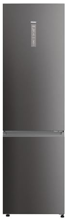 Haier HDPW5620CNPD - Frigorifero combinato no frost, 406 litri, colore Inox, Libera Installazione, Classe energetica C