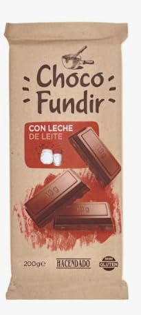 Chocolat au lait à pâtisser Hacendado Tablette 200 g – 2 paquets