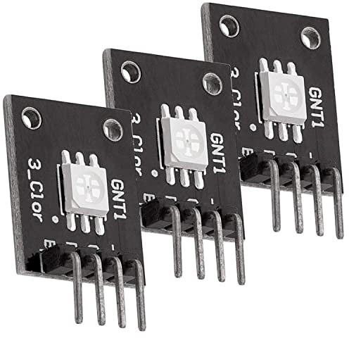 AZDelivery 3 x KY-009 RGB LED SMD Modul Sensor kompatibel mit Arduino und Raspberry Pi inklusive eBook!